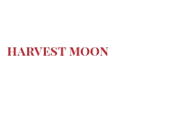 Fromages du monde - Harvest moon